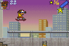 Rocket Power Dream Scheme screenshot 3 for GameBoy Advance